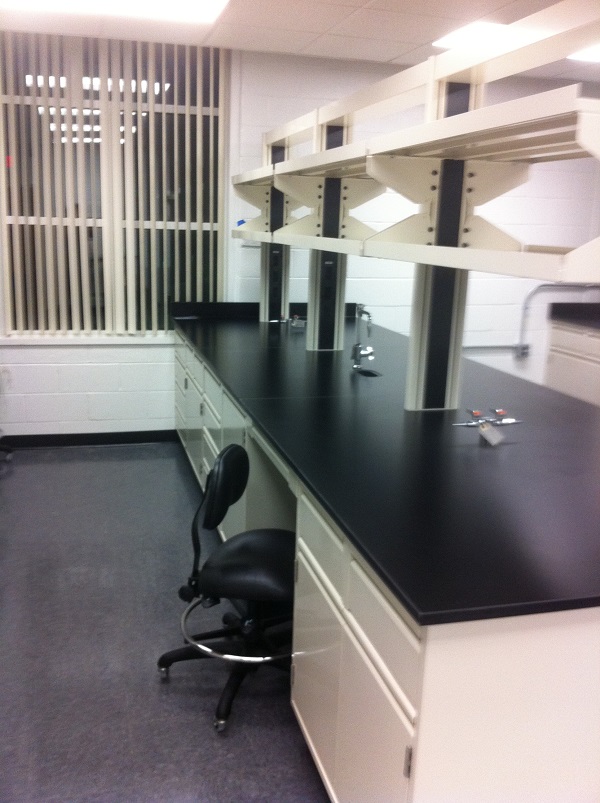 Bench NO.2 in Catalyst synthesis lab